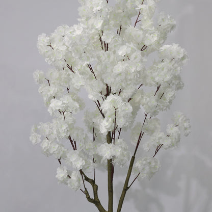 190cm Artificial white Cherry Blossom Tree Detachable Faux Plant