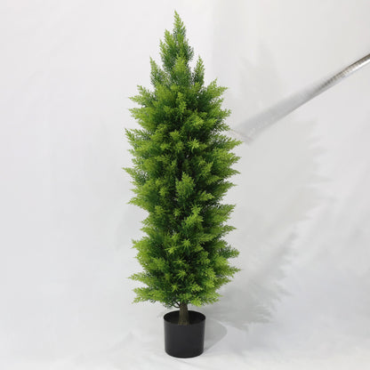 120cm Artificial Cedar Tree Detachable Realistic Faux Plant