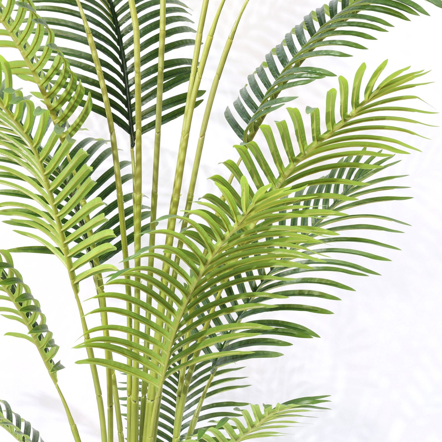 210cm Lush Artificial Areca Palm Plant UV-Resistant 18 leaves Tropical Decor