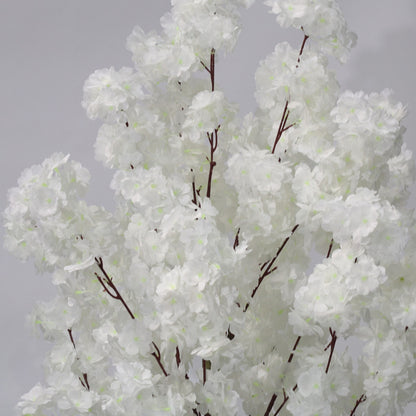190cm Artificial white Cherry Blossom Tree Detachable Faux Plant