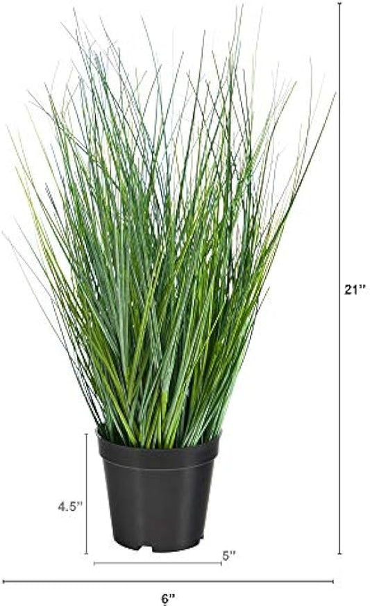 21in. Onion Grass Artificial Plant