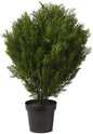 6881 3â€™ Cedar Artificial Bush (Indoor/Outdoor),Green