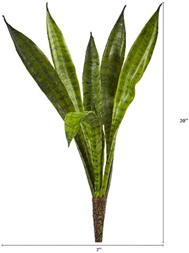 20in. Sansevieria Artificial Plant (Set of 6)