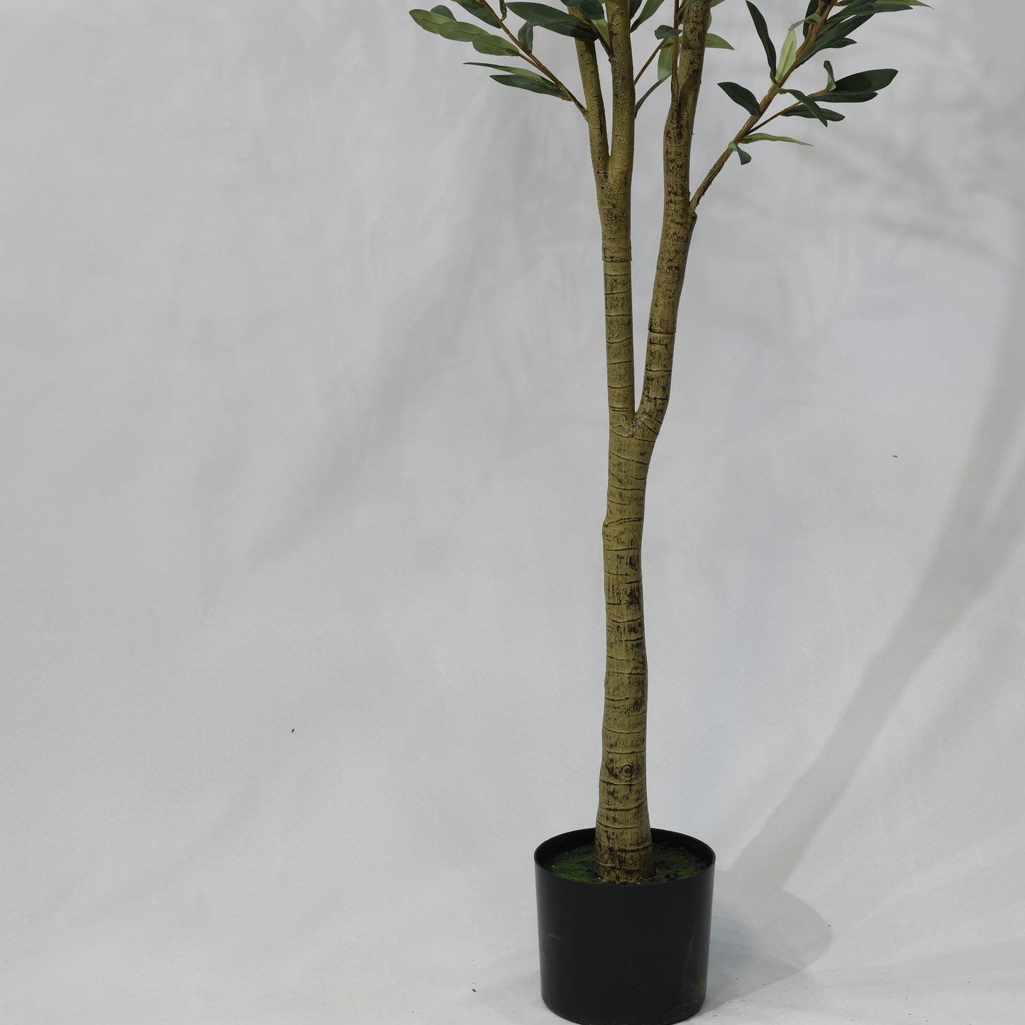 210cm Artificial Olive Tree Detachable Dual Branches - Realistic Foliage
