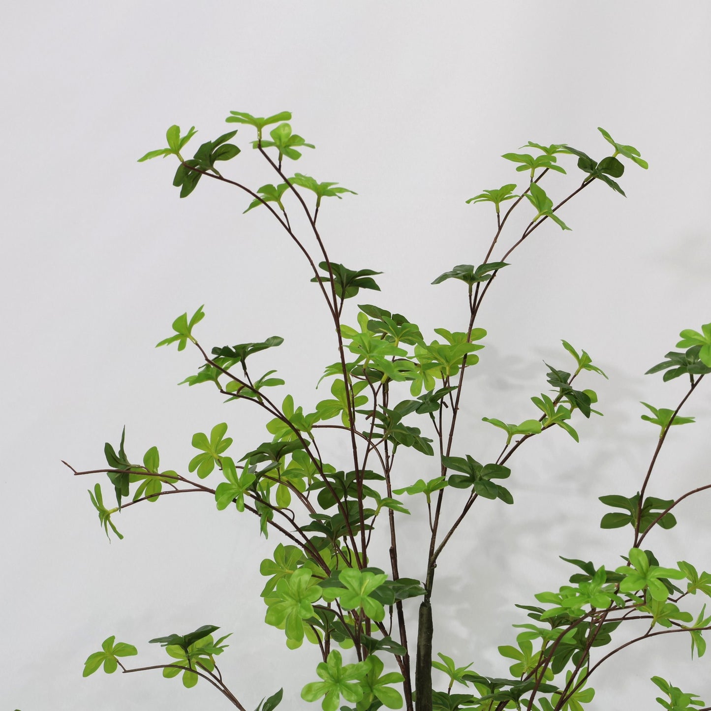 130cm Tropical Two Head Non Detachable Artificial Fiddle Leaf Plant