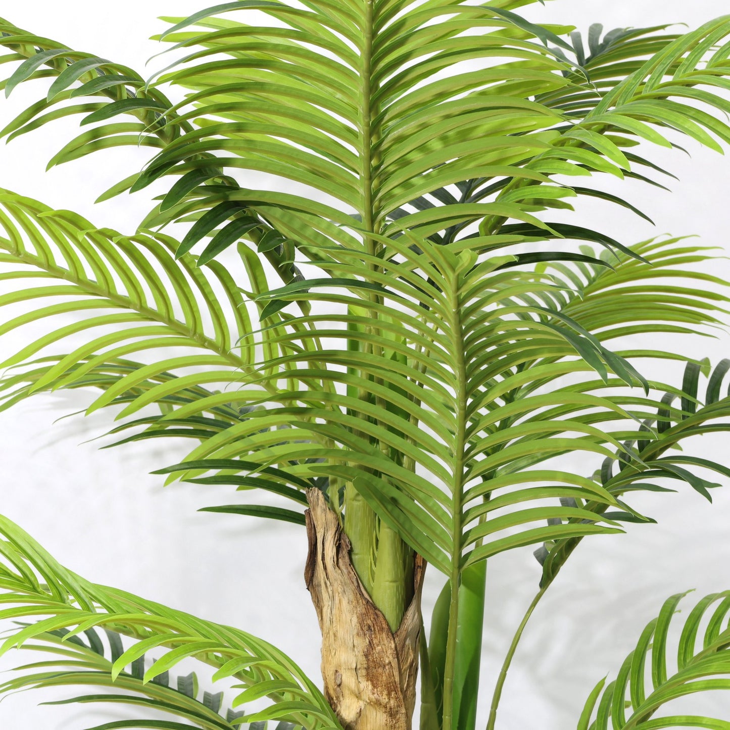 150cm Artificial Plant 3 Stem Areca Palm Artificial Plant UV-Resistant Tropical Plant