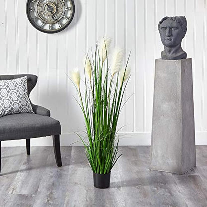 4ft. Plume Grass Artificial Plant