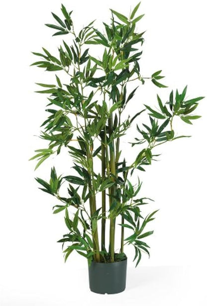 5040 Bamboo Silk Plant, 4-Feet, Green,49.5" x 9" x 9"