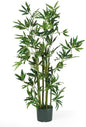 5040 Bamboo Silk Plant, 4-Feet, Green,49.5" x 9" x 9"