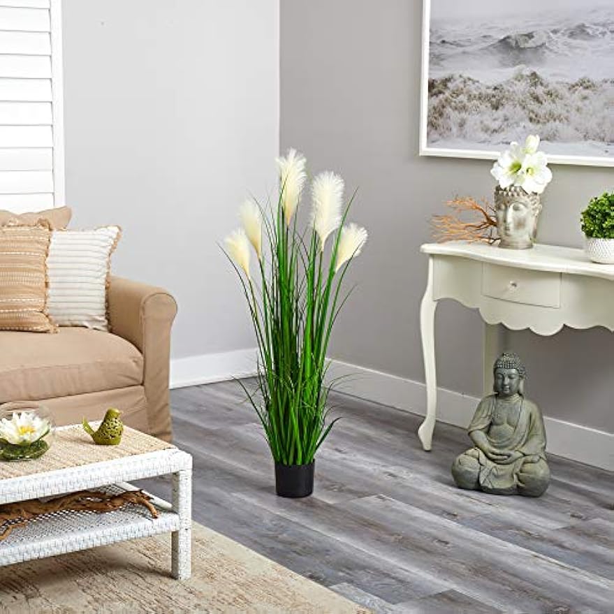 4ft. Plume Grass Artificial Plant