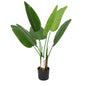 80cm Tropical fake Tree Large Leaf Artificial Travelers Palm Plant