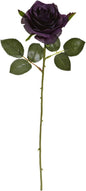 Nearly Natural 18in. Rose Flower (Set of 24) Artificial Plant, 18"H x 3.25"W x 3.25"D, Orange No50