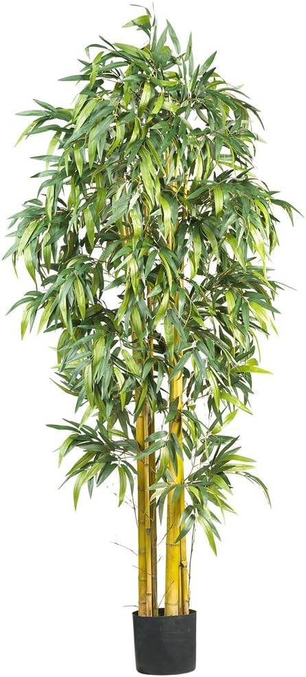 5190 Big Bamboo Silk Tree, 6-Feet, Green, Artificial Floral Company No50
