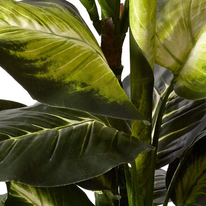 Nearly Natural Golden Dieffenbachia with Decorative Planter