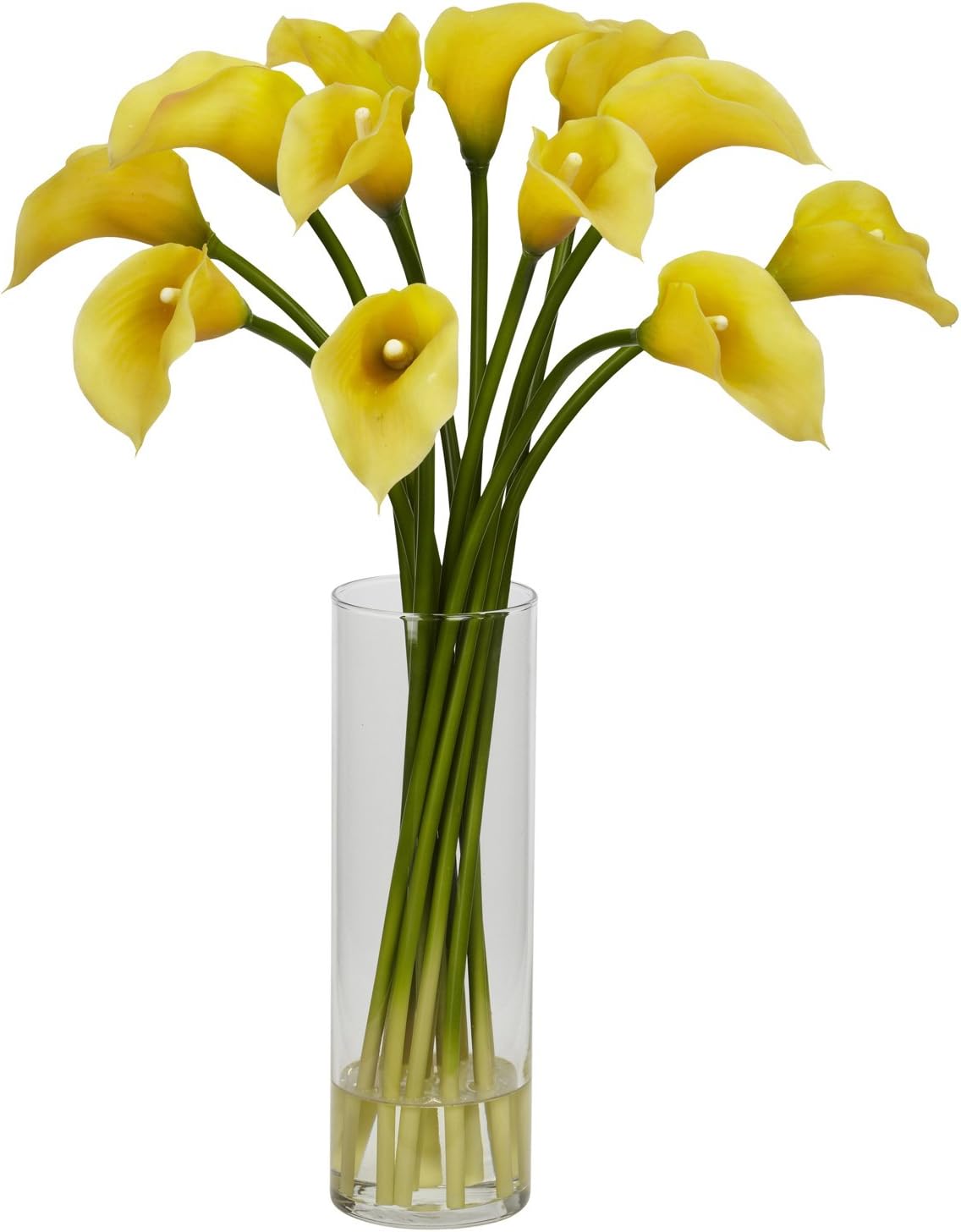 Mini Calla Lily Silk Flower Arrangement No50