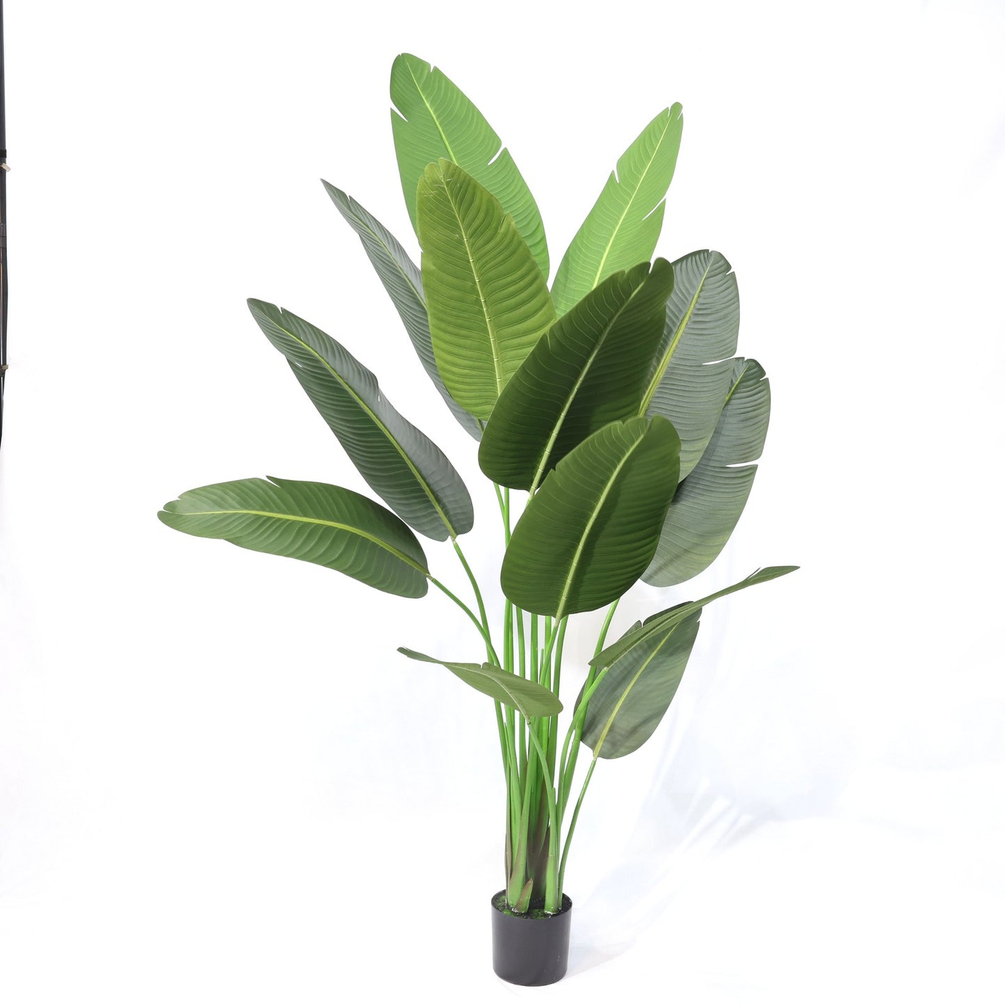 210cm Tropical Faux Leaf Detachable Artificial Travelers Palm Plant