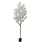 190cm Artificial white Cherry Blossom Tree Detachable Faux Plant