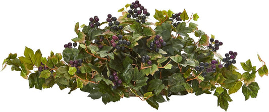 33in. Grape Leaf Artificial Ledge Plant