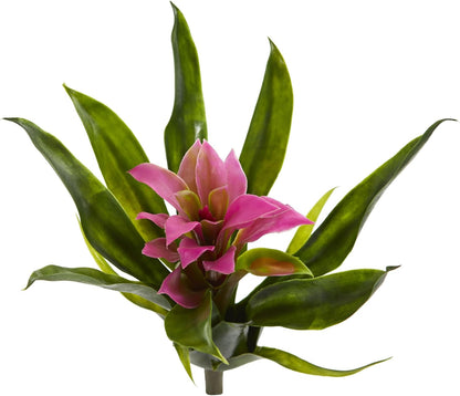 11in. Bromeliad Artificial Flower Stem, Set of 6 No50