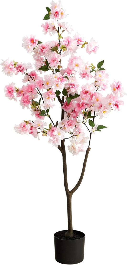4ft. Cherry Blossom Artificial Tree, Pink
