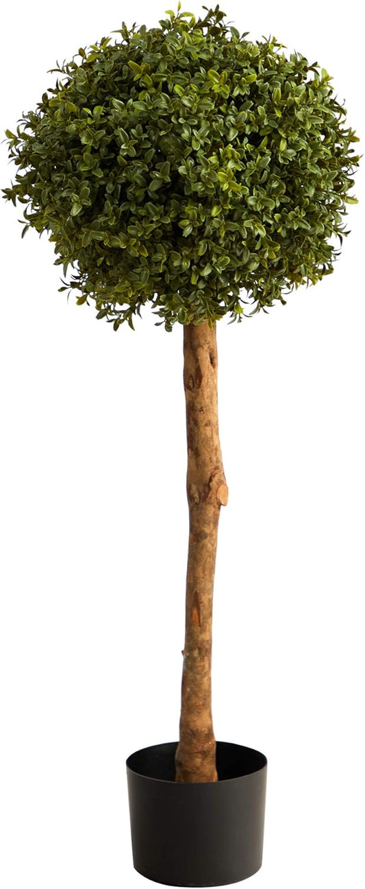 3ft. Boxwood Ball Topiary Artificial Tree (Indoor/Outdoor)