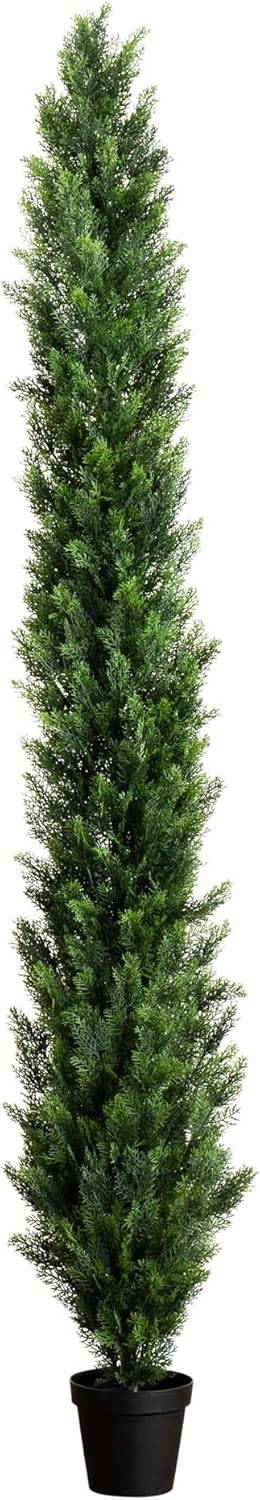 Nearly Natural 10ft. UV Resistant Artificial Cedar Pine Tree (Indoor/Outdoor) No50