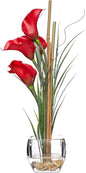 Calla Lily Liquid Illusion Silk Flower Arrangement No50