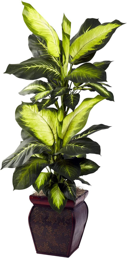 Nearly Natural 42” Spathiphyllum Artificial (Real Touch) Silk Plants Green