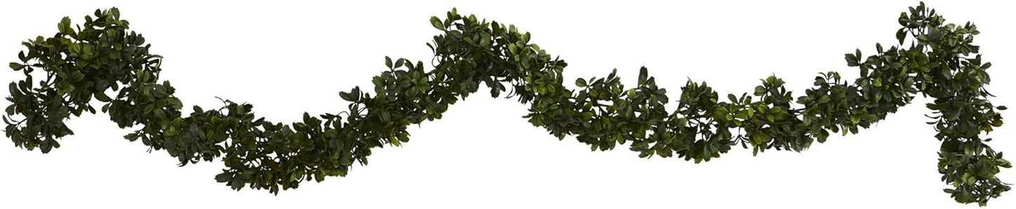 6ft. Boxwood Artificial Garland (Indoor/Outdoor), Set of 4