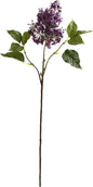 Lilac Flower (Set of 6) Artificial Plant, 30"H x 8"W x 6"D, White No50