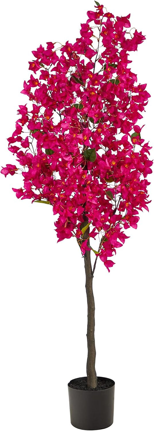 Nearly Natural 5ft. Bougainvillea Artificial Tree