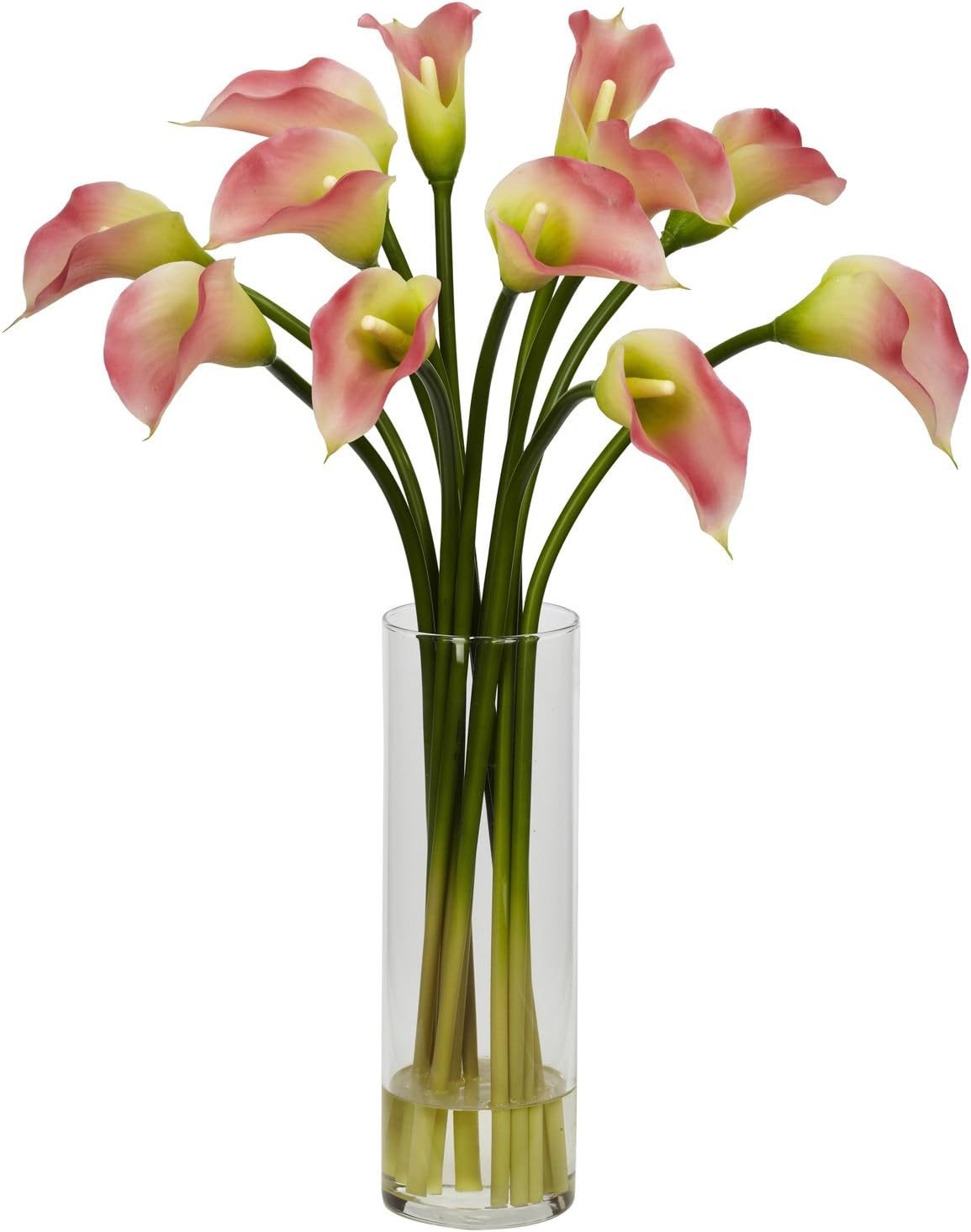 Mini Calla Lily Silk Flower Arrangement No50