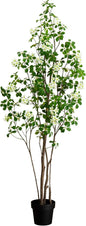 6ft. Artificial Dogwood Tree with Real Touch Leaves