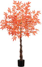 4ft. Autumn Vibrant Maple Artificial Fall Tree