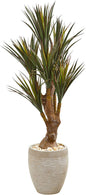 50in. Yucca Artificial Tree in Planter UV Resistant (Indoor/Outdoor)