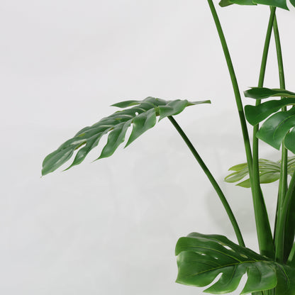 180cm Artificial Plant big Leaves Green Plastic Tropical Monstera Plant