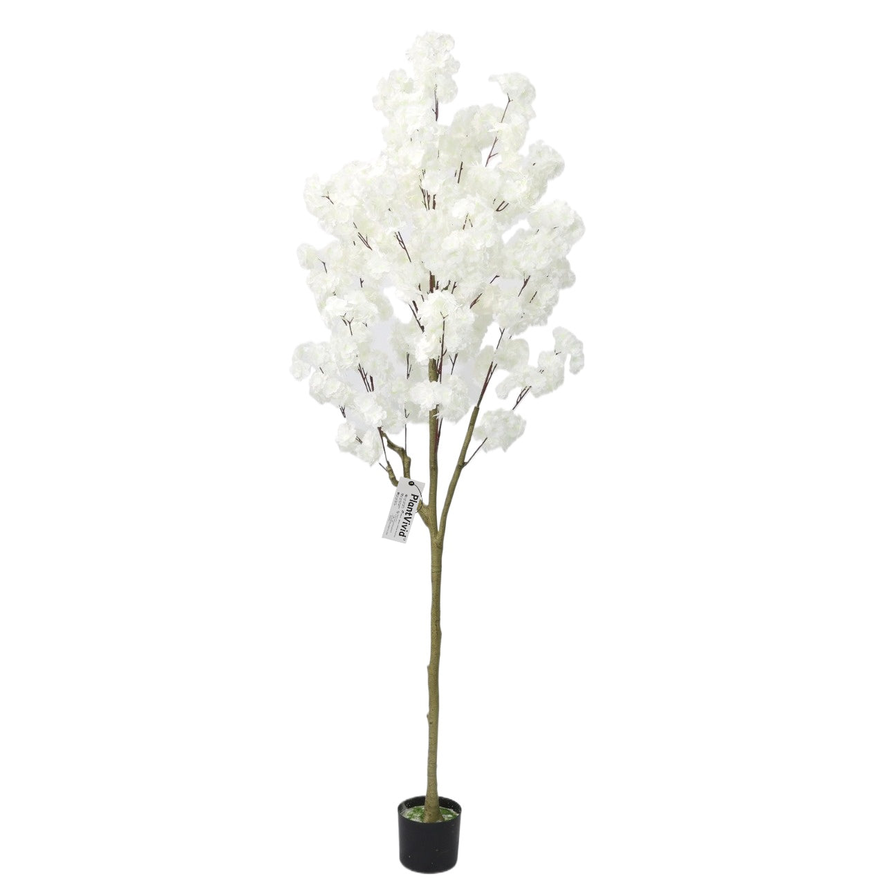 190cm Artificial white Cherry Blossom Tree Detachable Faux Plant