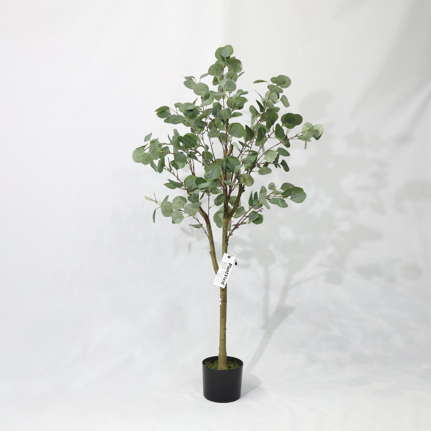 120cm Detachable Faux Plant Fresh Green Artificial Eucalyptus Tree