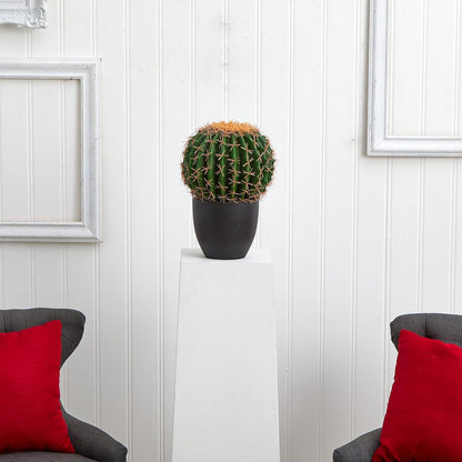 Cactus Artificial Silk Plants, Green