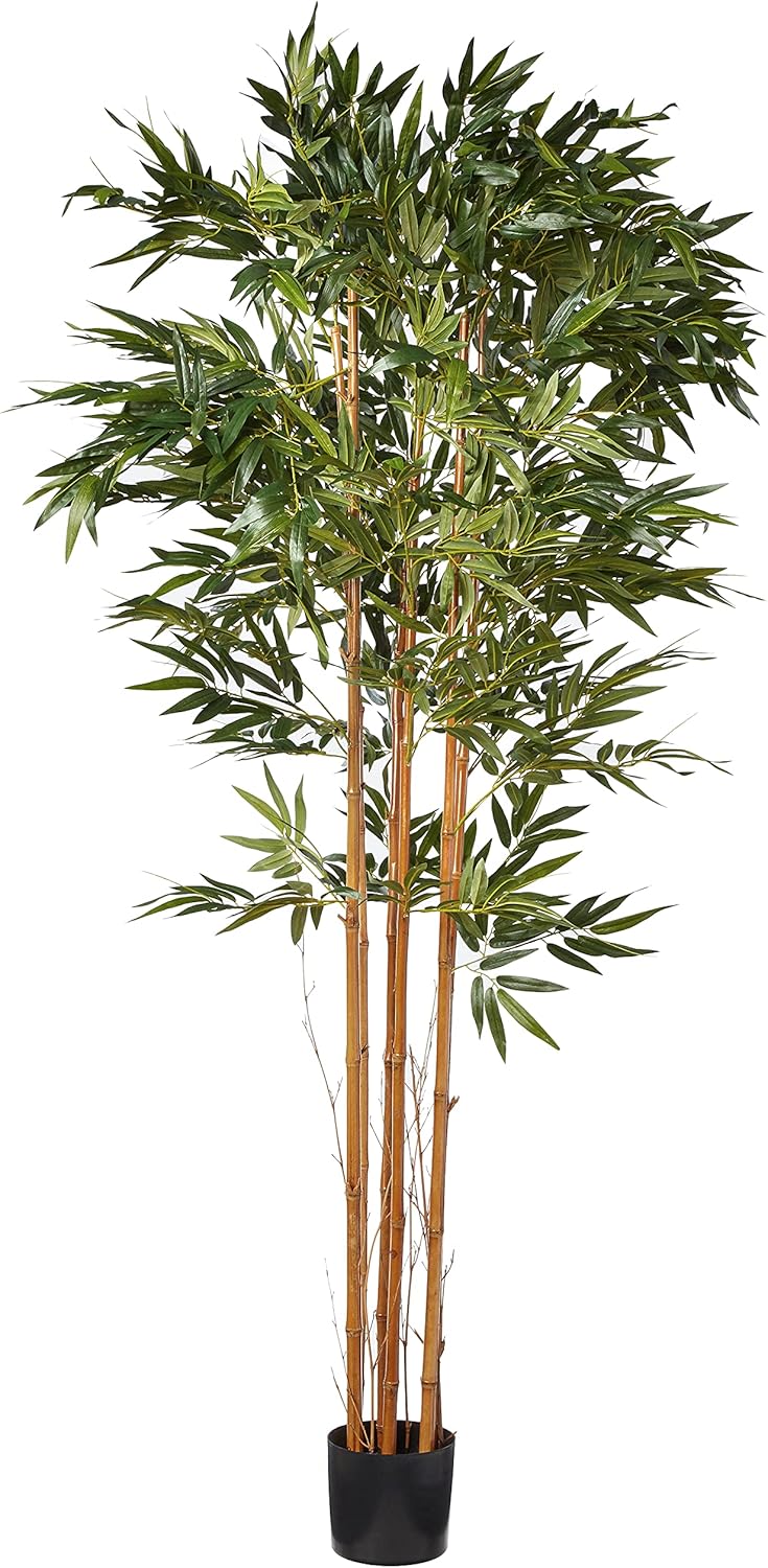 5190 Big Bamboo Silk Tree, 6-Feet, Green, Artificial Floral Company No50