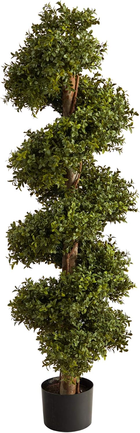46in. Boxwood Spiral Topiary Artificial Tree