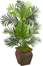 3ft. Paradise Palm Tree in Decorative Planter Artificial Plant, 17" D x22 W x3 Ft, Green