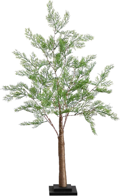 3ft. Lighted Artificial Cypress Tree with 120 Warm White LED Lights