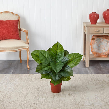 Large Leaf Philodendron Silk Plant (Real Touch) No50