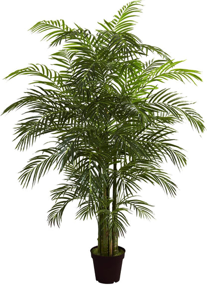 9ft. UV Resistant Artificial Areca Palm Tree (Indoor/Outdoor) No50