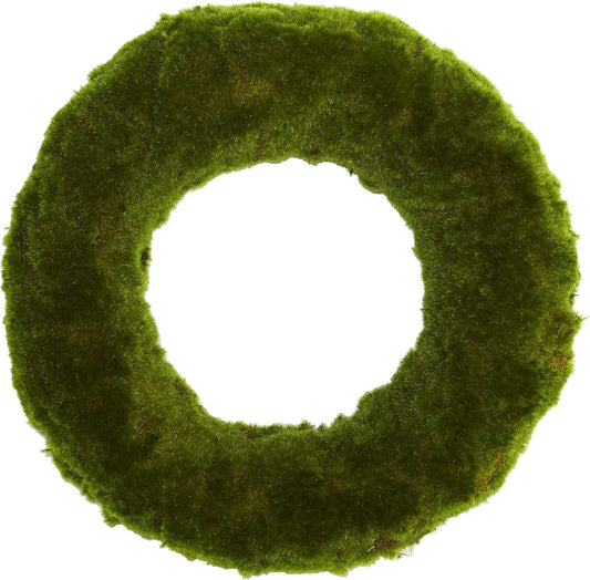 18in. Moss Artificial Wreath