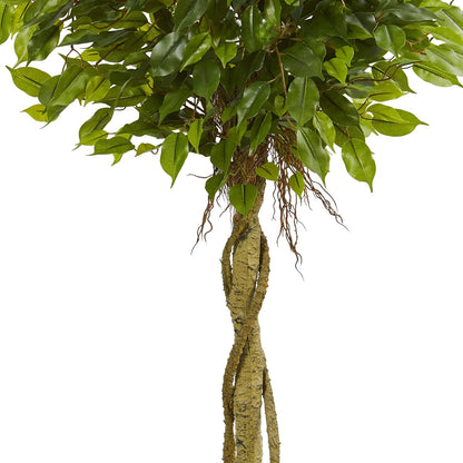4ft. Ficus Artificial Topiary Tree, UV Resistant (Indoor/Outdoor)