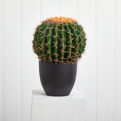 Cactus Artificial Silk Plants, Green
