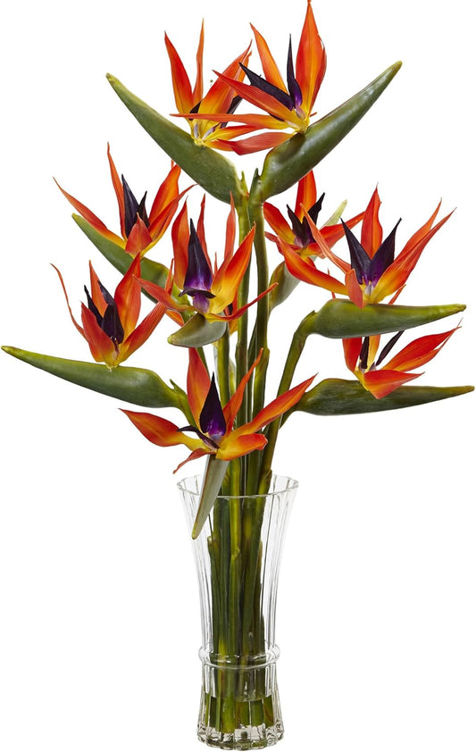Large Bird of Paradise in Vase