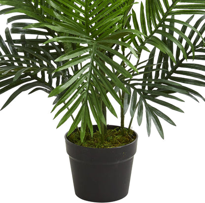 3' Paradise Palm Tree Artificial Plant, Green